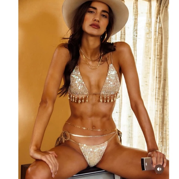 Beach Bunny Winslow Tango Set - Nude